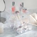 InterDesign Drawers organisateur de maquillage  boîte de rangement en plastique pour make-up & Cie.  boîte à tiroir avec 3 tiroirs  transparent - B00J5L12AW