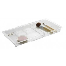 InterDesign Linus organisateur de maquillage  organiseur de tiroir extensible en plastique sans BPA  box cosmétique  transparent - B00R7UGZOG