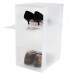 IRIS Bac de Rangement - Boîte en Plastique Transparent avec Porte Frontale - B07DQW9C33