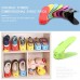 chaussures  pour empiler les chaussures Organiseur de économie d'espace à chaussures support Rack koobea (8 paires de chaussures ) (Mixed Color) - B078M53DDP