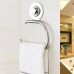 Porte-serviettes simple  créative ventouse porte-serviettes  gratuit poinçonnage maison salle de bains mur porte-serviettes  en acier inoxydable  taille: 17 5 cm * 14 5 cm * 7 8 cm - B07FDNNHDZ