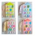 Distinct® Multifonctions pliable 16 pochettes pendentif sac chaussettes jouets sous-vêtements rangement rangement mural placard organiseur (beige) - B01M5KK037