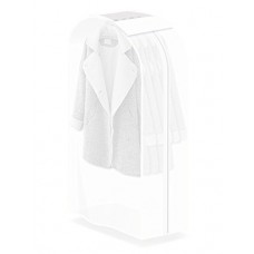 Housse à vêtements  Sac à fermeture Éclair Transparent Peva suspendre Vêtements étanche à la poussière Cover respirant vêtement Organiseur de sac  Taille M - B07436P43C