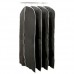 EZOware Pack de 4 - Housse Protection Pliable 60 x 150 cm pour Costume  Vêtement  Manteaux - Noir - B074MRK13C