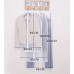 Milopon Housse de Costume Pliables en Plastique Transparent Imperméables Antipoussière avec Zip Pour Vêtements Maison Voyage (60x80cm) 5pcs - B07DC1GMJ1