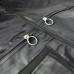 Hangerworld Lot Unique Robe type de vêtement Housse de vêtement – Une Qualité de – imperméable et respirant – 137 2 cm de long  Lot de 1  Noir - B003Y06WGY
