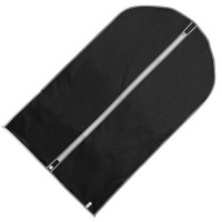 Hangerworld Lot de 18 Housses de Protection Imperméables Noires pour Vêtements 100cm - B00LA8STYU