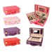 COMVIP Coffret/Boîte à Bijoux Portable en PU Trousse à Maquillage Vintage Princesse Palais 27*18.5*9cm Rouge - B07D52BWVH
