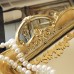 Vintage en miroir bijoux plateau Modèle anti-dérapant bijoux titulaire boîte décoration classique européen accessoires bureau or plateau de rangement-C - B07BJ5MZFQ