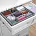 Boîte de rangement pour armoire ou commode à 9 compartiments  pour soutien-gorge  sous-vêtements  chaussettes  collants / leggings - Gris - B01BB6LASM