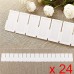 Anladia 24 Diviseur séparateur organiseur plastique rangement grille tiroir placard boite chaussettes cravate culotte - B07586XJ81