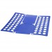 Adulte Flip Vêtements pour homme fichier pliable Tableau Organiseur – Bleu (Taille L) - B078YK5CMV