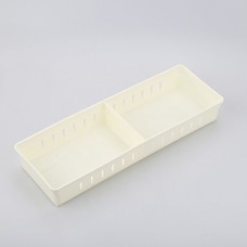 Tiroirs de rangement ajustables de Gemini _ Mall®  séparateurs de tiroir en plastique très pratiques  Plastique  blanc  L (34.8*12*5cm) - B07287K4C7