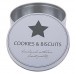 OOTB 101939 Boîte à Bisquits Ronde Blanc  Cookies et Biscuits  Set de 3 Pièces  Métal  Weiß  19 5 x 19 5 x 9 cm - B077C4546P
