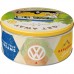Nostalgic-Art 30601 Volkswagen VW Bulli – Let's Get Away  boîte de conservation ronde L  métal  multicolore  21 x 21 x 9 cm - B01L6ZJBCK
