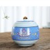 Stockage de caddy Conteneurs de boîtes à thé Pot de stockage de thé Le caddy Bleu [jar de stockage]-A - B07DVHDJP1