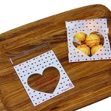 3 9 x 3 9 pouces Sachets en plastique auto-adhésifs de bonbons de biscuit pour le cadeau donnant - 04 - B07CM3YGTB